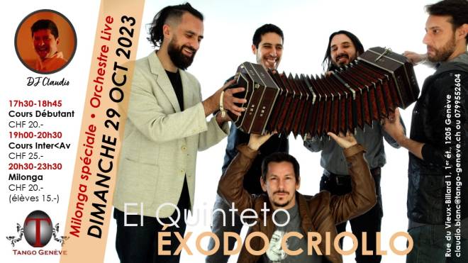 29.10.2023 - Quinteto Exodo Criollo