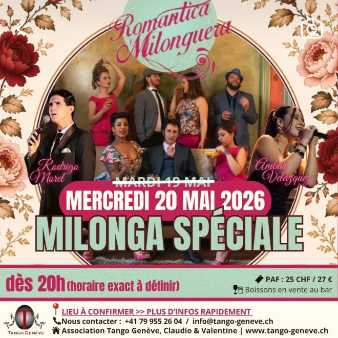 Mercredi 20 mai / La Romantica Milonguera